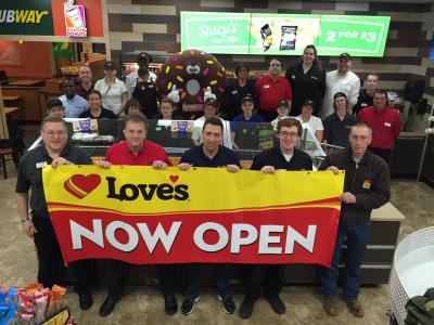 Love's Opens store in Canaan, New York