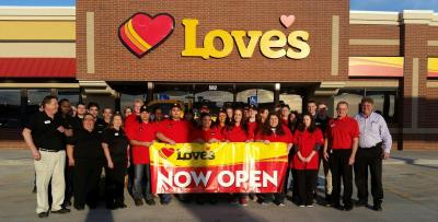 Love's store team in Burlington, Colorado