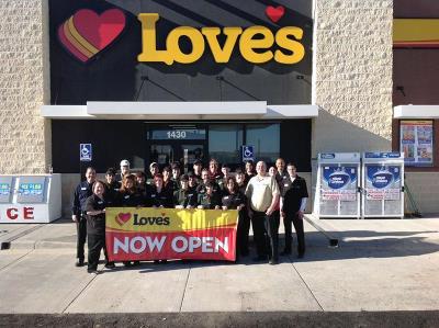 Love's in Texhoma, Oklahoma, store opening