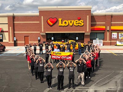 Love's Brings Truck Parking, 80 Jobs to Indiana