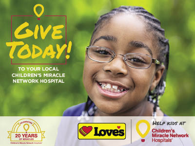 cmn hospitals miracle child for loves travel stops campaign