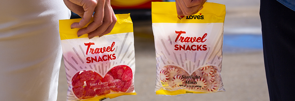 Love's Travel Snacks make the road sweeter