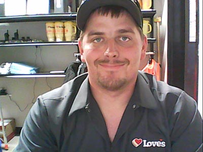 loves truck tire care employee david pickle